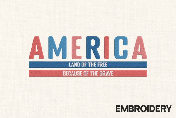 4th of July Embroidery America Review