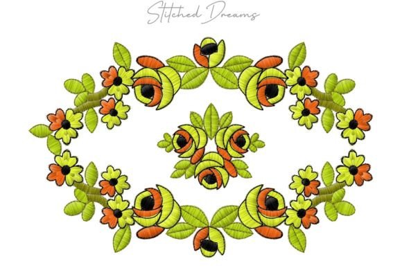 Enchanted Garden Embroidery Motifs