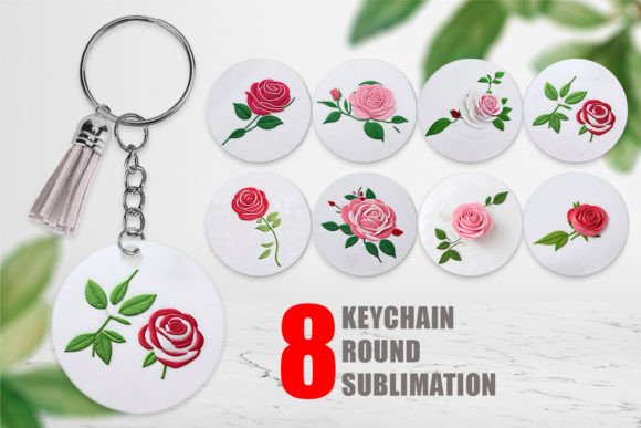 Keychain Rose Embroidery Review