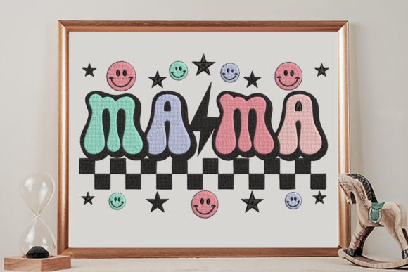 Mama Smiley Emoticon Embroidery Review