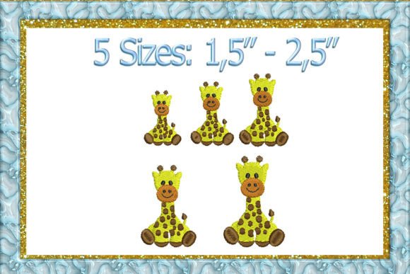 Mini Giraffe Machine Embroidery Review