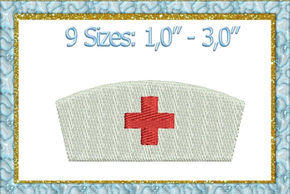 Mini Nurse Cap Machine Embroidery Review
