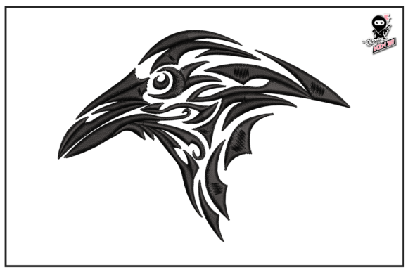 Raven Bird Embroidery Design Review