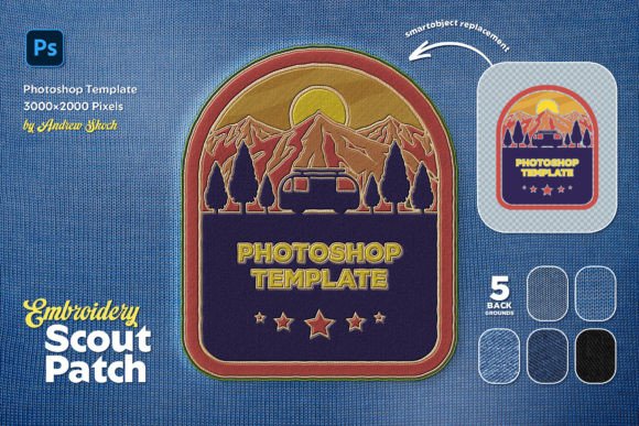 Review: Embroidery Patch Mockup for Holiday Sales