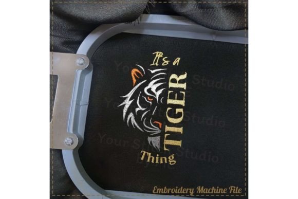Tiger Mascot Embroidery Design Review